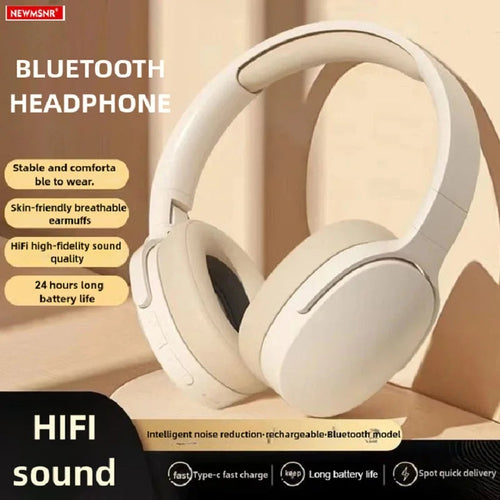 #P2961 Wireless Bluetooth 5.3 Headphones Over Ear Hifi Stereo Headset